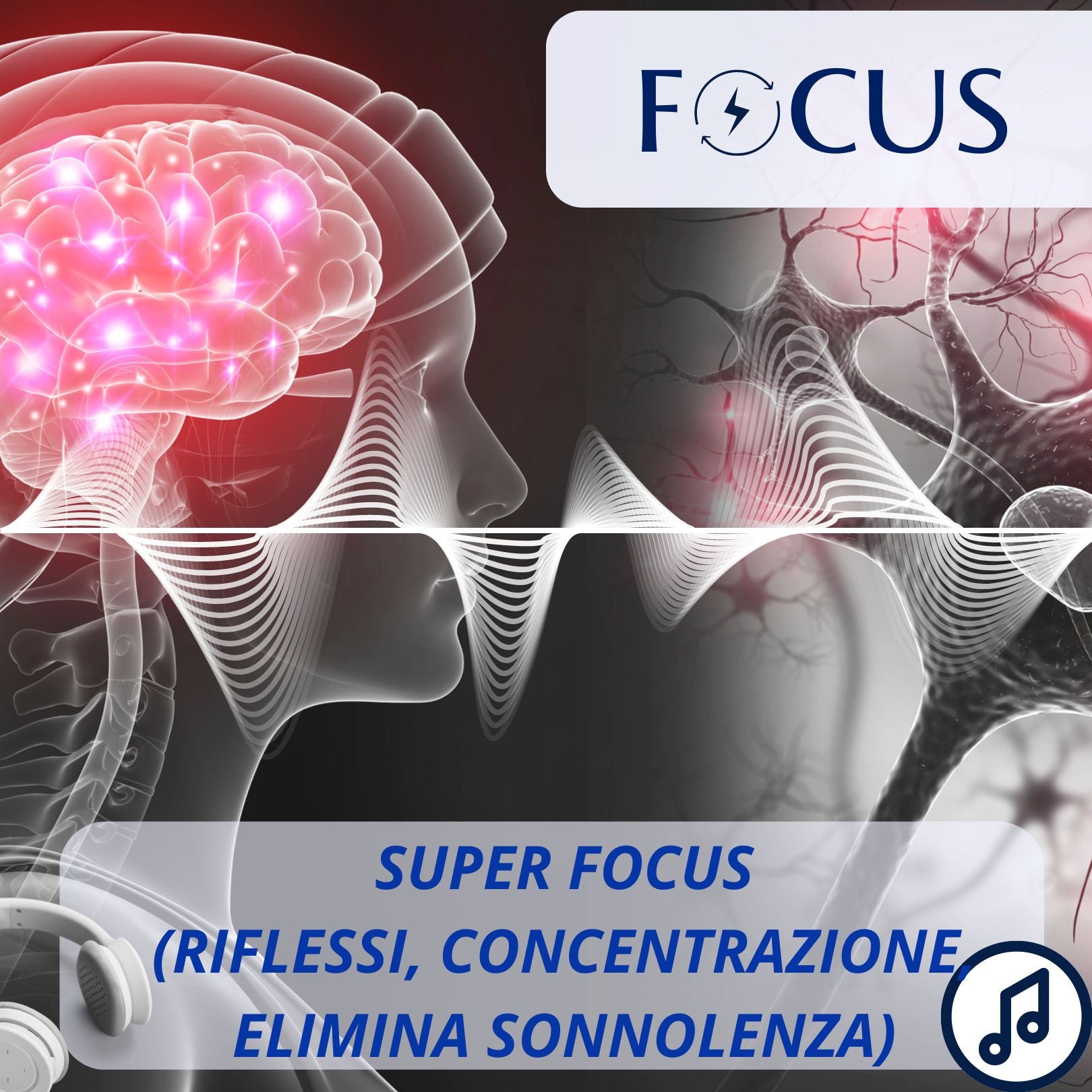 FOCUS - Traccia Mp3 (RIFLESSI, CONCENTRAZIONE, ELIMINA SONNOLENZA)